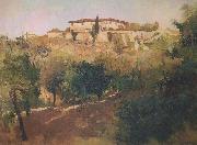 Frank Duveneck Villa Castellani, Bellosguardo oil painting artist